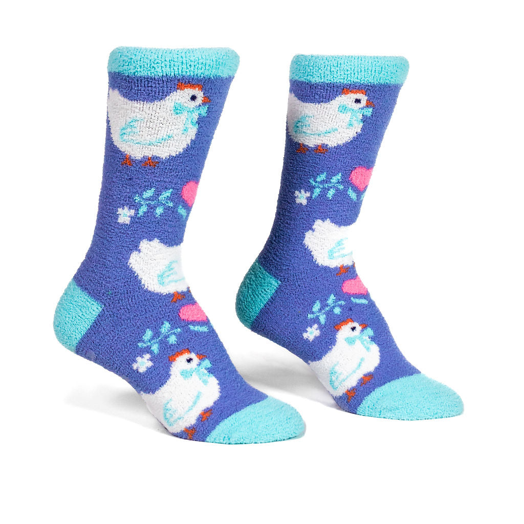 Sock It to Me Henny Penny Slipper Socks