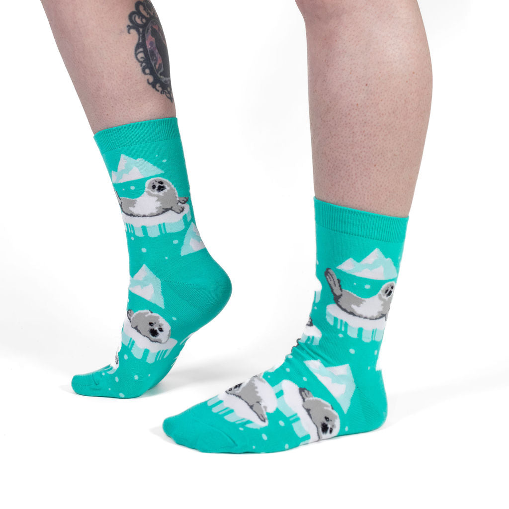 Sock It to Me Seally Me Crew Socks